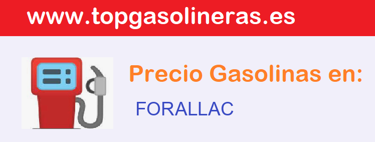 Gasolineras en  forallac