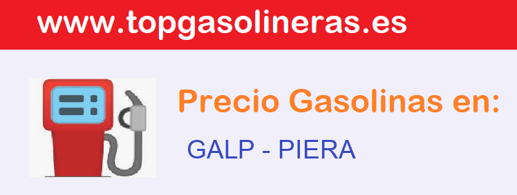Precios gasolina en GALP - piera