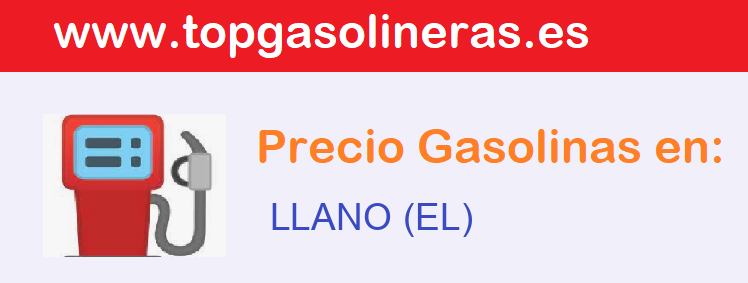 Gasolineras en  llano-el