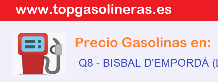 Precios gasolina en Q8 - bisbal-demporda-la